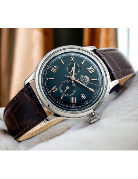 automático hombre Orient Bambino “Kamo / Mallard” (鴨) RN-AK0703E JDM 40.5mm